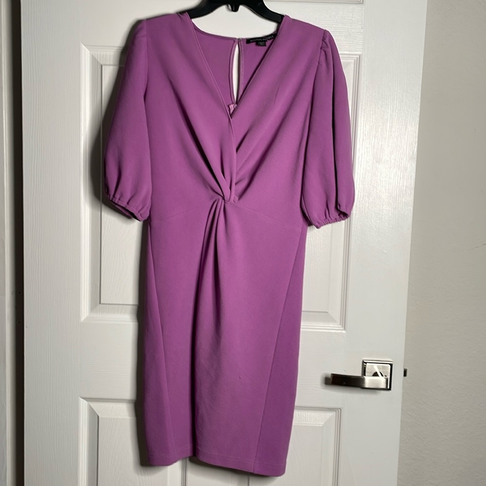 Boston proper pastel 3/4 sleeve mini dress